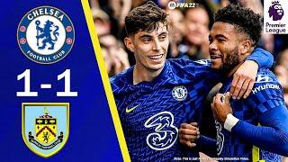Chelsea vs Burnley 1-1 | All Goals & Highlights | Premier League 2021/22 | Matchday 11