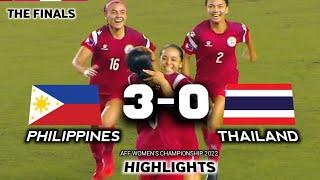 Philippines vs Thailand | Highlights | Finals | AFF Women's Championship 2022