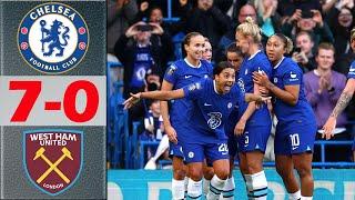 Chelsea vs West Ham Highlights | Super KERR | Women's League Cup 22/23 Semifinals | 2.9.2022