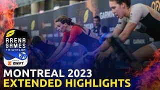 Men's And Women's Extended Highlights | Arena Games Triathlon Montreal
