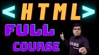HTML Full course | HTML Tutorial | Learn HTML | HTML course | HTML coding | HTML class 12 in hindi