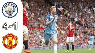 Manchester City vs Manchester United(4-1) extended highlights  HD FIFA 22