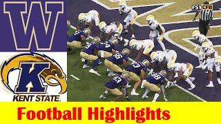 Kent State vs Washington Football Game Highlights 9 3 2022
