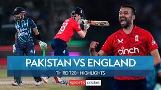 Brook superb innings as England cruise to win | Pakistan vs England | Third T20 Highlights