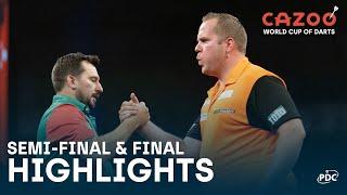 ON TOP OF THE WORLD! | Semi-Final and Final Highlights | 2022 Cazoo World Cup of Darts