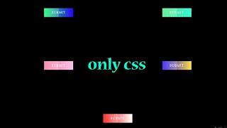 CSS Gradient Button Hover Effects | css animation