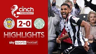 St Mirren end Celtic's 38-game unbeaten league run! ???? | St Mirren 2-0 Celtic | Scottish Premiersh