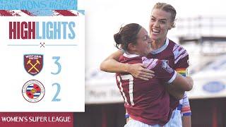 West Ham 3-2 Reading | Hammers Claim Back-To-Back WSL Wins | Women's Super League Highlights