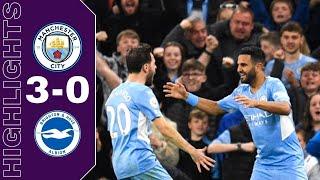 Manchester City vs Brighton 3-0 Extended Highlights & Goals | Premier League - 2021/2022
