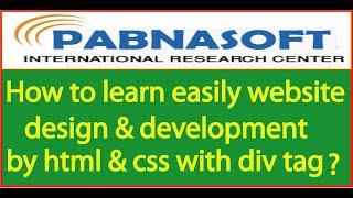 HTML FULL COURSE -TO MAKE A HTML WEBSITE  DESIGN WITH HTML & CSS ADVANCE LEVEL DIV BASED IN 1:36:10
