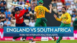 High FIVES for Shamsi ???? | England vs South Africa | Third IT20 Highlights