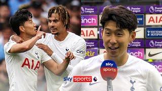 "Man City is the best team in the world!" | Heung-Min Son reacts to Spurs' win against Man City