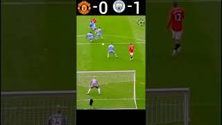 Manchester United VS Manchester City Amazing Premier league Highlights #YouTube #shorts #football