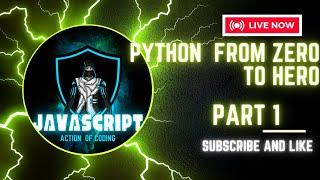 1 Python full course from zero to hero part1 #python #cod #action #programming #subscribe #learning