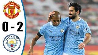 Manchester United VS Manchester City 0–2 | All Goals & Extended Highlights English Commentary|2021
