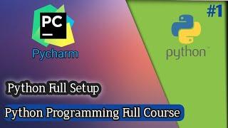 pycharm setup for python Downloading pycharm, Python tutorial Hindi