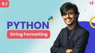#9.1 Python String Formatting Bangla Tutorial 2023