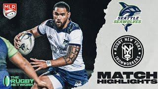 HIGHLIGHTS | A rematch of the final | Seattle Seawolves vs  Rugby New York | Major League Rugby