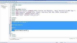 HTML5 Tutorial For Beginners 5  HTML Headers , Paragraphs and text Formatting tags